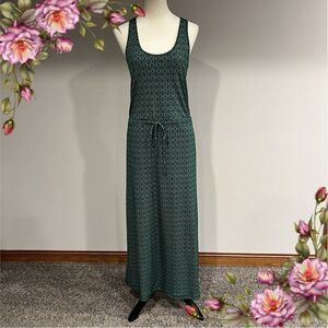 Banana Republic maxi geometric print dress size Small